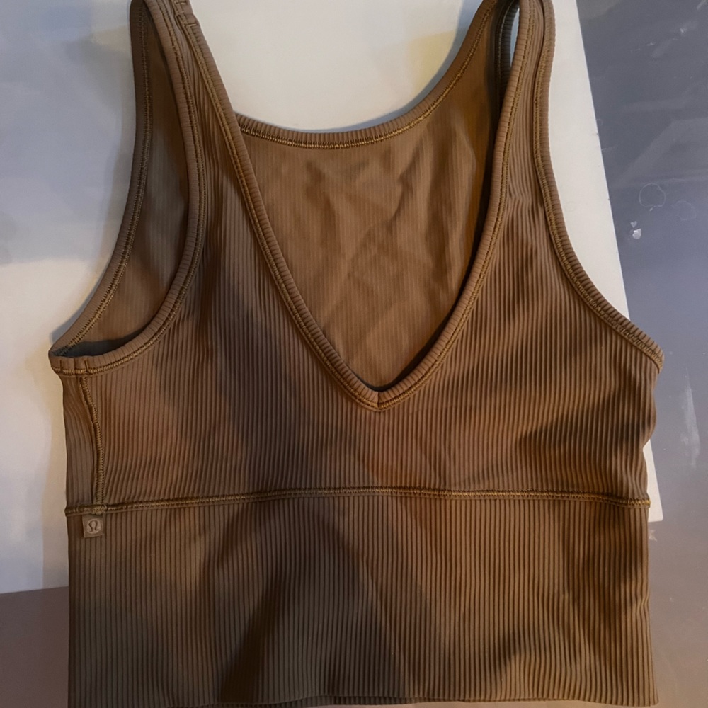 Lululemon Power Pivot Ribbed Reversible Cropped Tank